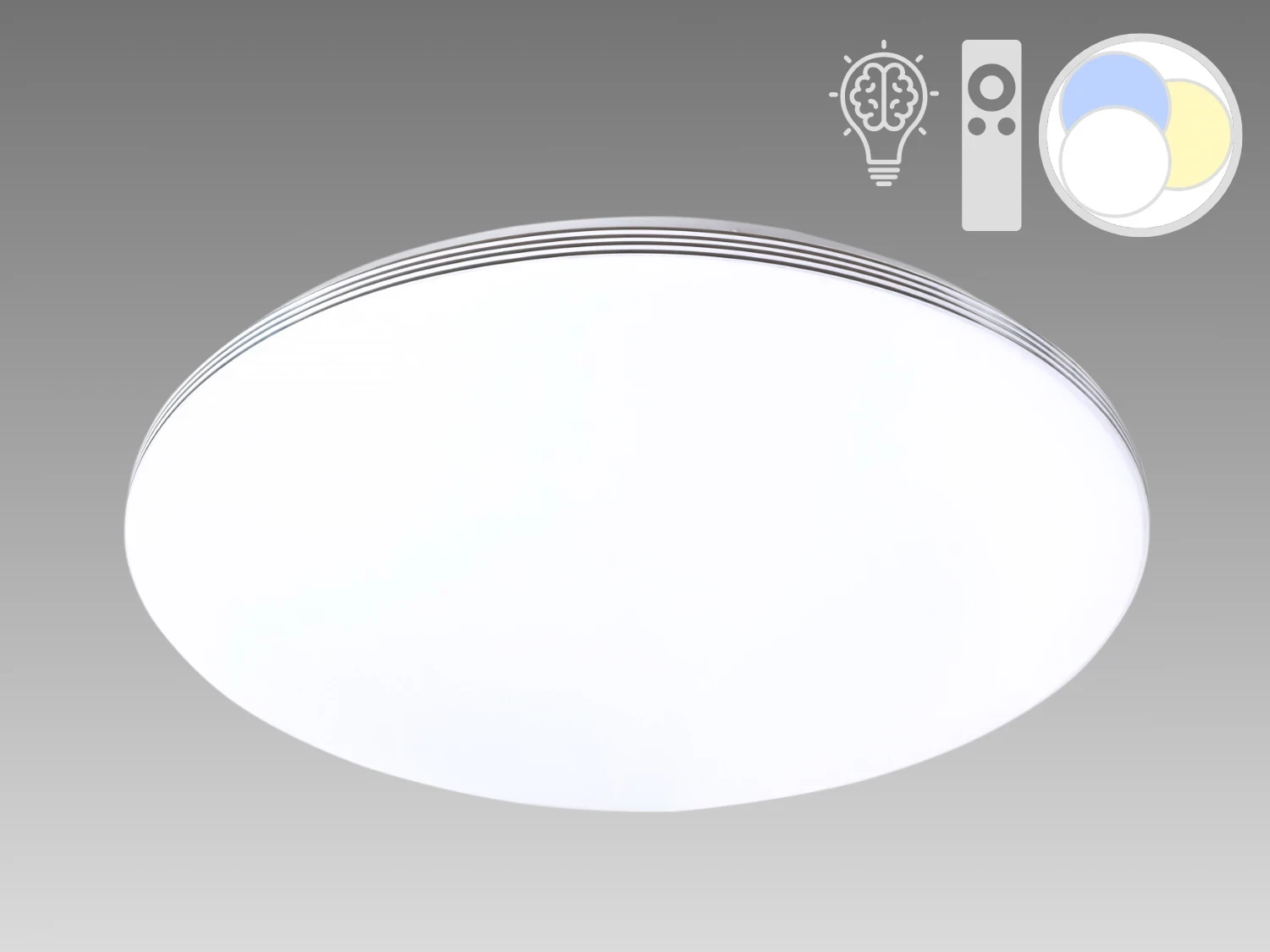 Потолочный светильник Lusster SL-7700/560 белый с пультом и памятью света