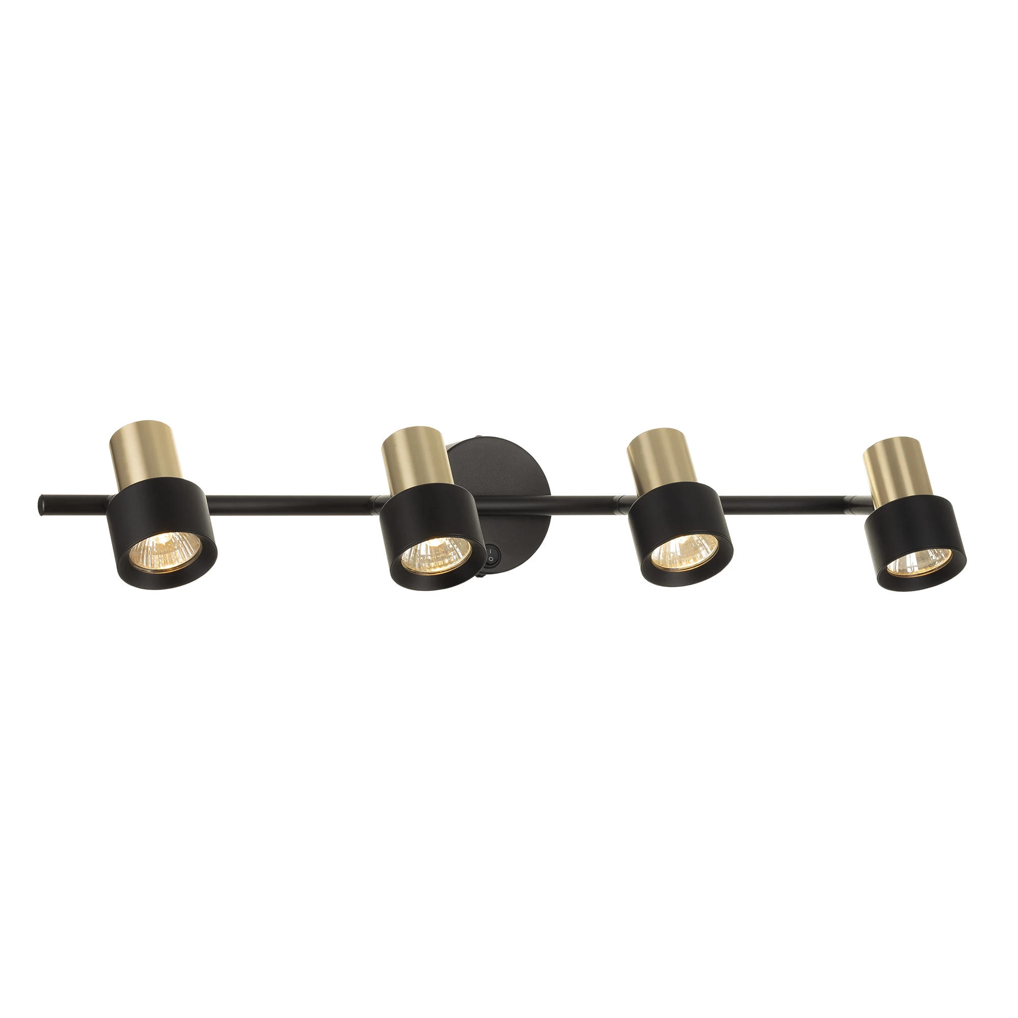 Citilux SAT CL505641 Спот поворотный с выключателем Чёрный+Золото — изображение 2