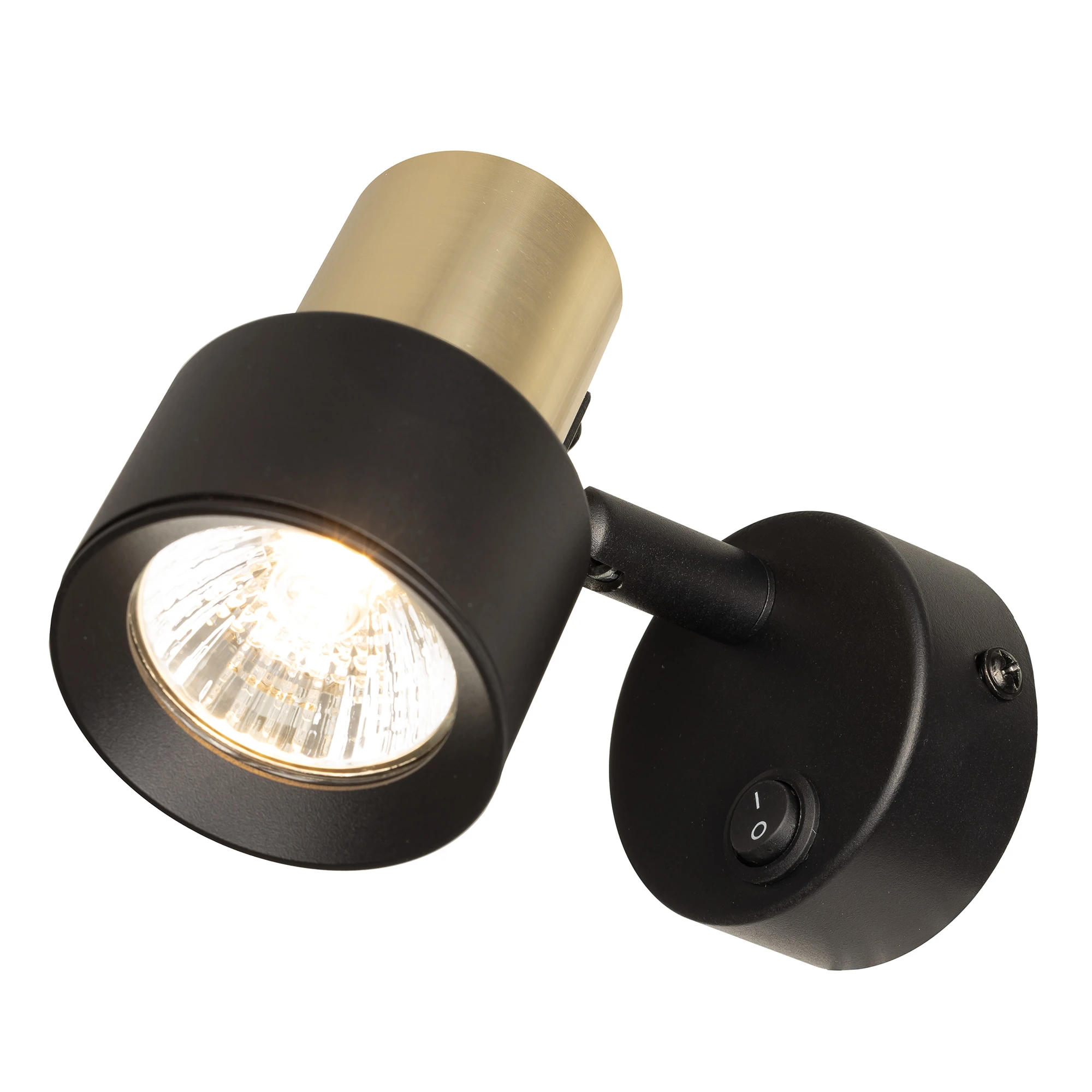 Citilux SAT CL505611 Спот поворотный с выключателем Чёрный+Золото — изображение 3