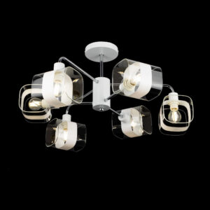 Citilux Бертон CL140160 Люстра потолочная Белая